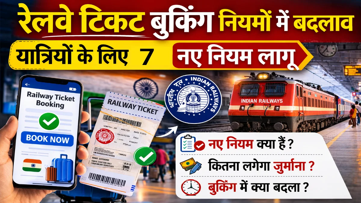 IRCTC New Ticket Rule 2026